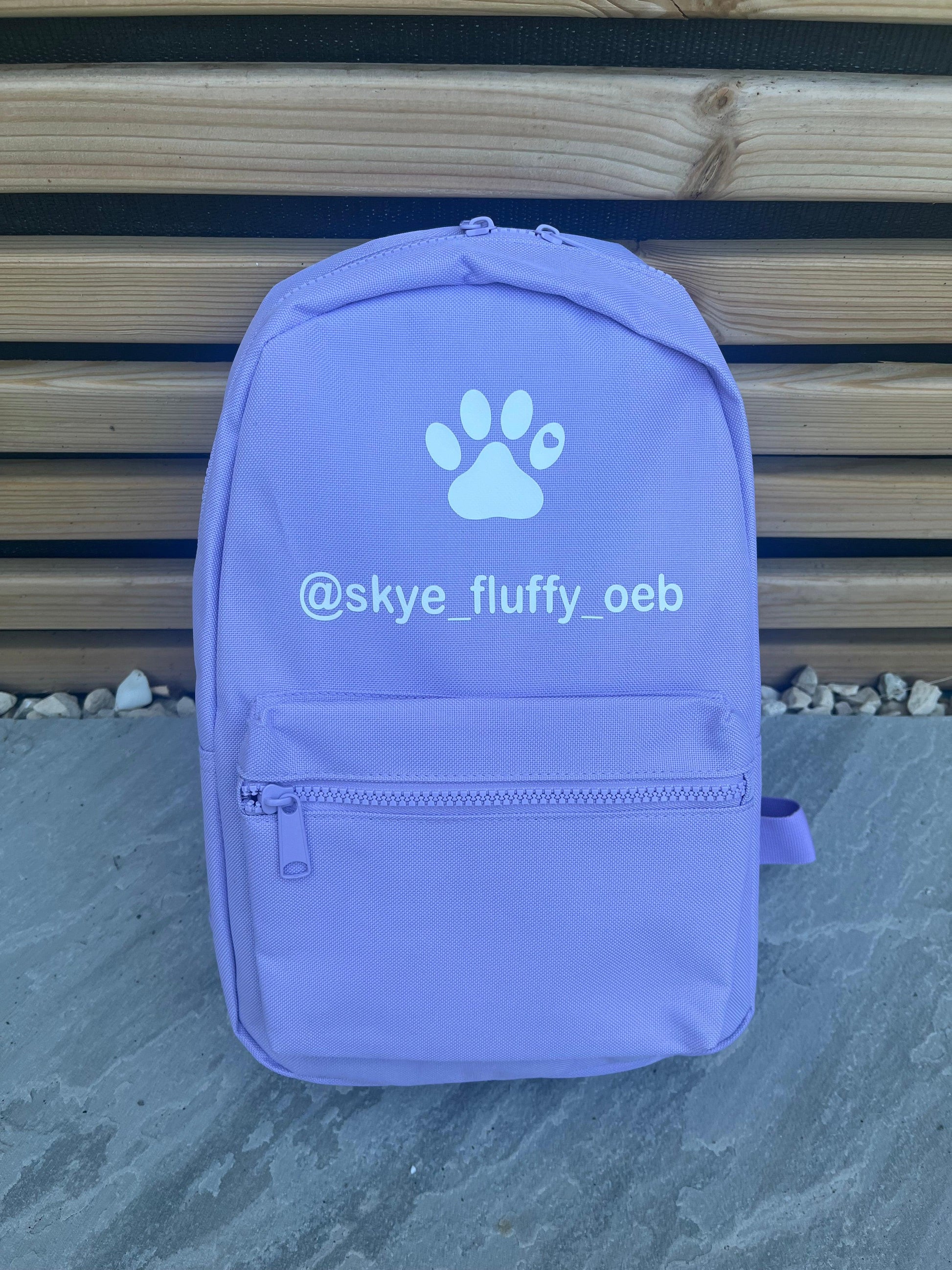 Personalised Mini Backpacks - Pawsitively Purrfect