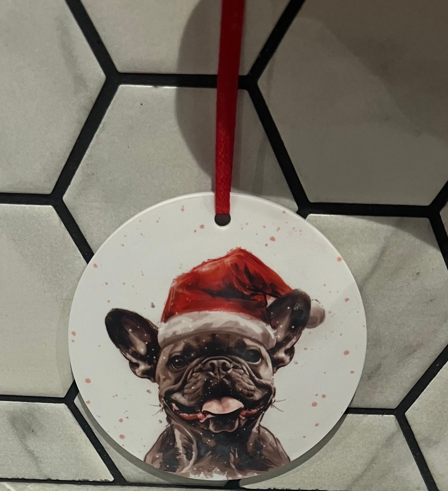 Christmas Pet Bauble Ornament - Pawsitively Purrfect