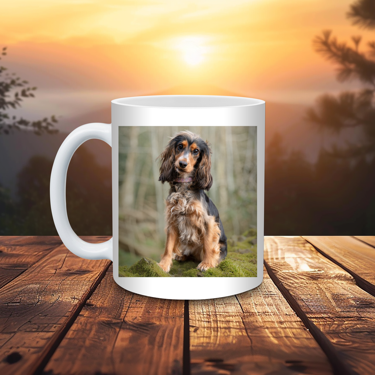 Personalised Pet Design Mug 11oz | Coaster | Mug 11oz & Coaster | Pet Gifts For Humans |