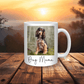 Mug with dog photo on and Dog Mama text