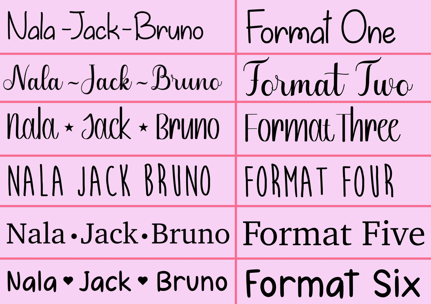 Custom Family Design | Personalised Pet Gifts For Humans