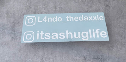 Personalised Car Window Vinyl | Great For Businesses