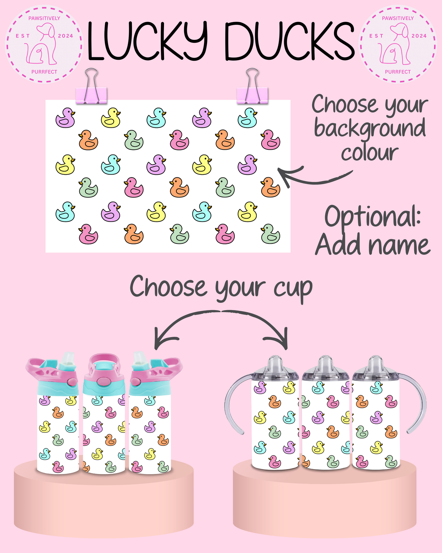 Personalised Themed Thermal Stainless Steel Tumbler 12oz | Gifts For Kids |