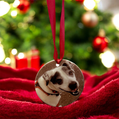 Personalised Christmas Pet Bauble Ornament