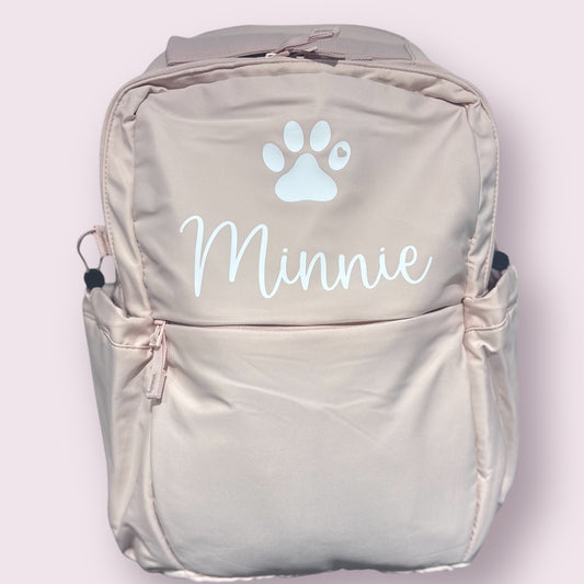 Personalised Pet Backpacks