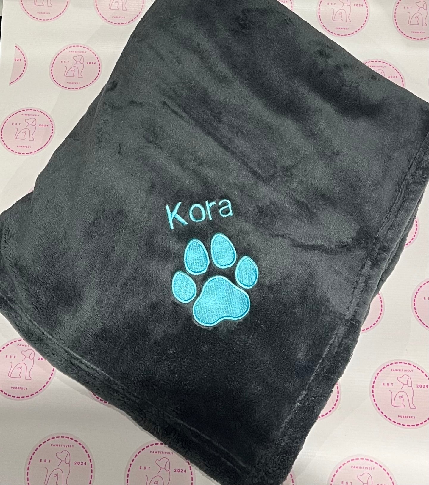Personalised Pet Blankets - Pawsitively Purrfect