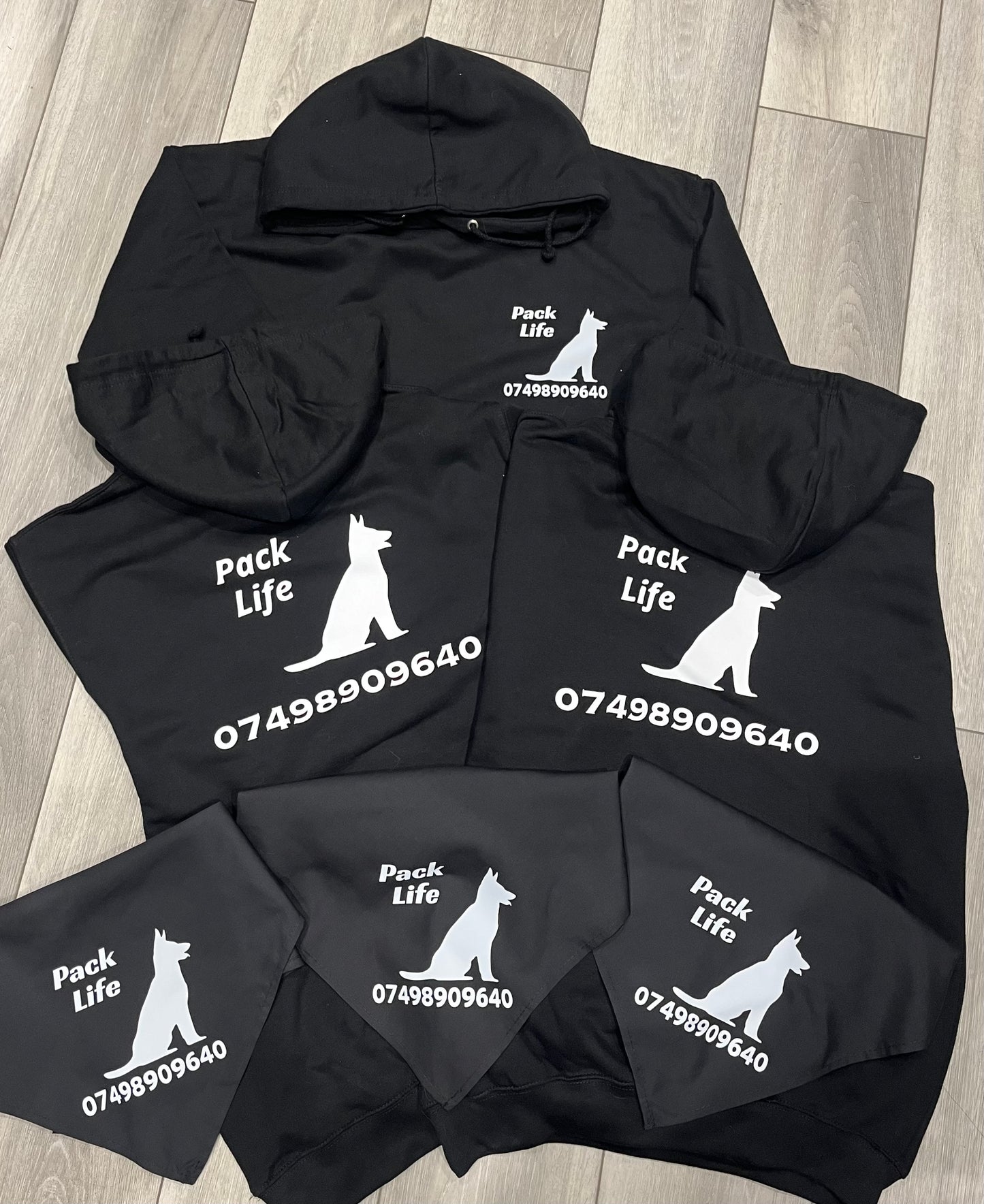 Business/Personal Custom Pet  Bandana | Own Logo/Design