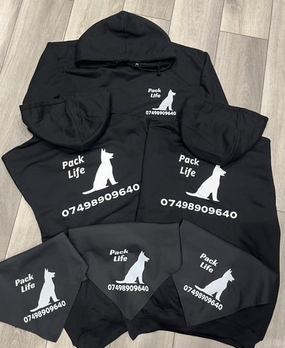 Business/Personal Custom Pet  Bandana | Own Logo/Design