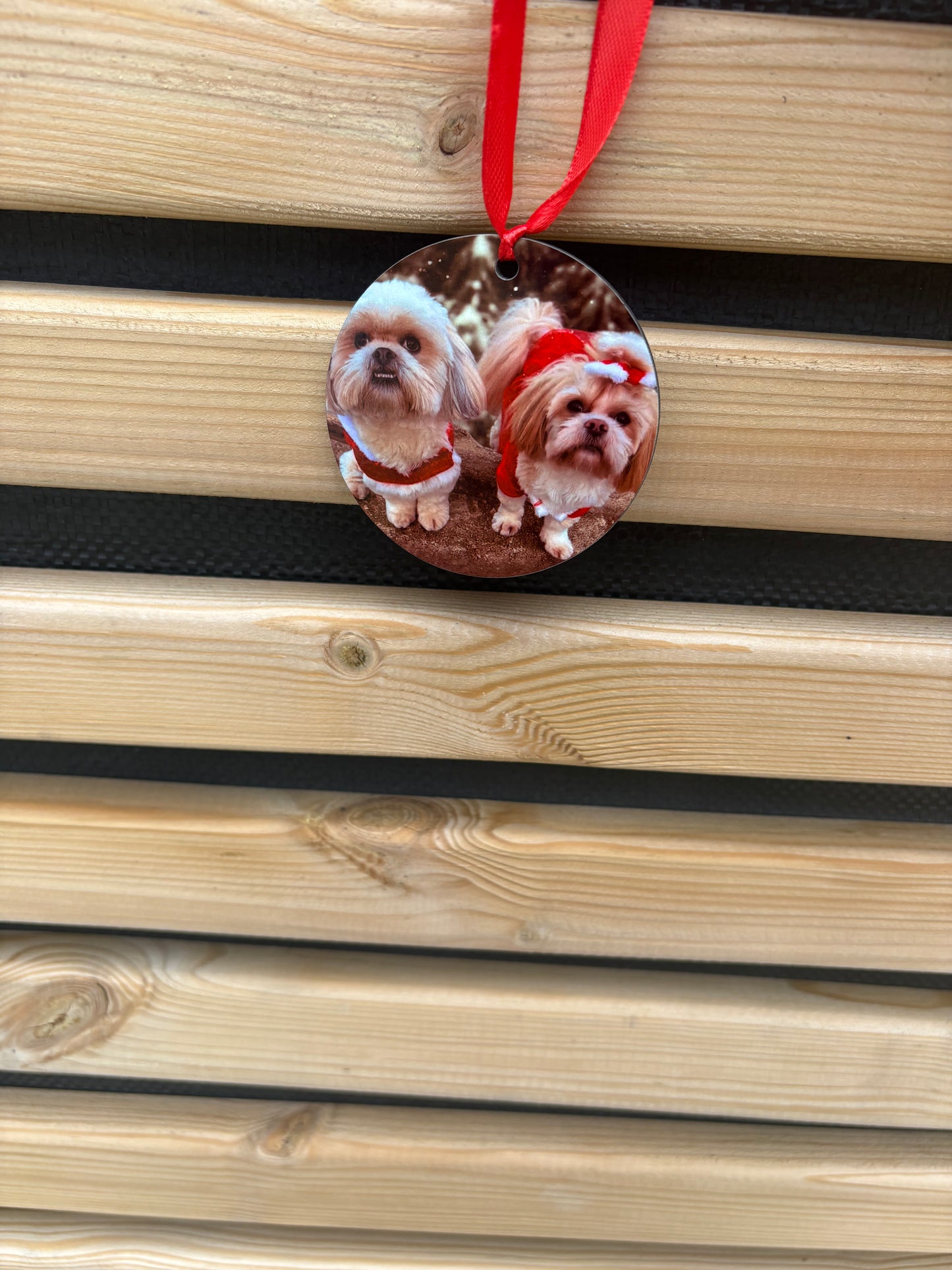 Personalised Christmas Pet Bauble Ornament