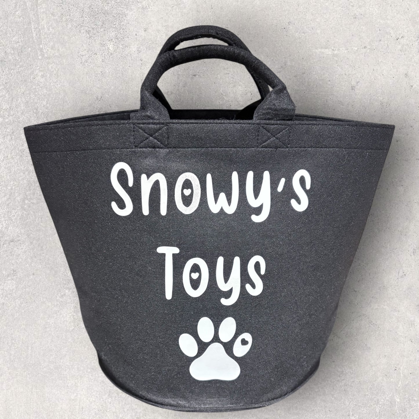 Personalised Pet Toy Bag