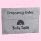 Personalised Baby Child Document Wallet