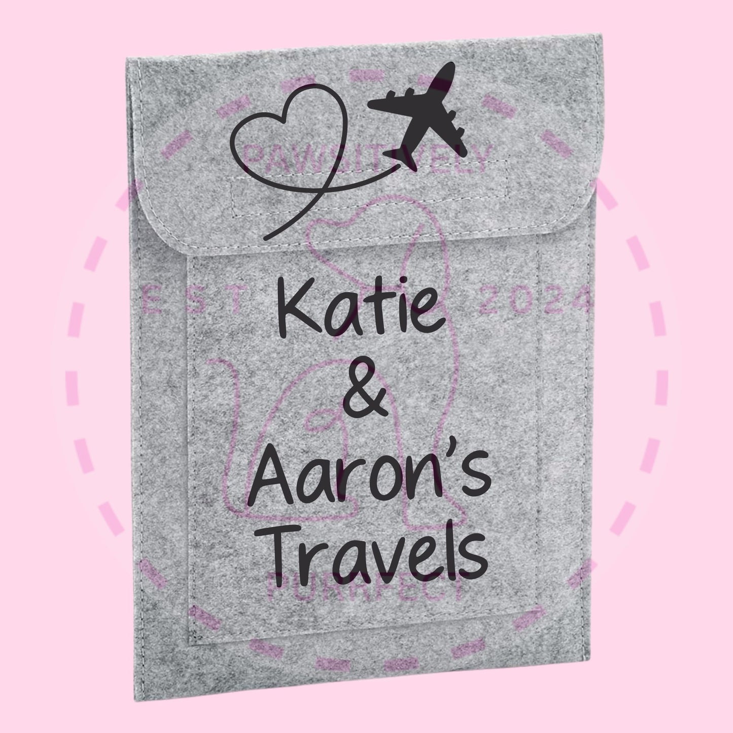 Personalised Travel Document Wallet