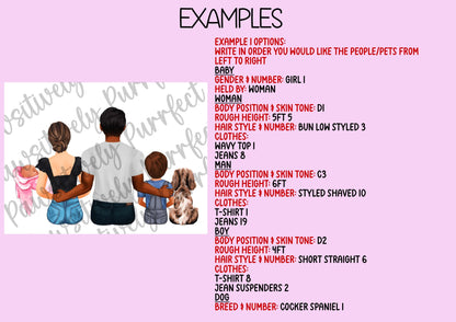 Custom Family Design | Personalised Pet Gifts For Humans