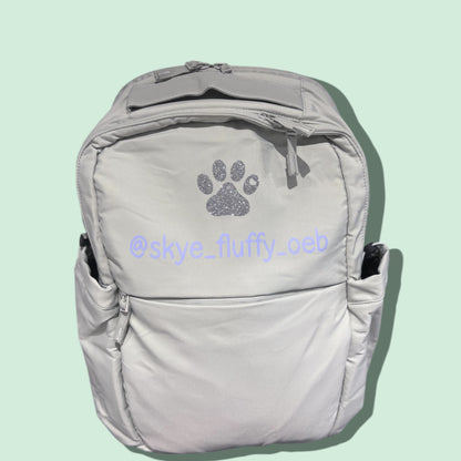 Personalised Luxury Pet Backpack