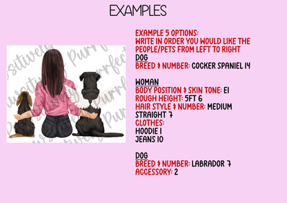 Custom Family Design | Personalised Pet Gifts For Humans