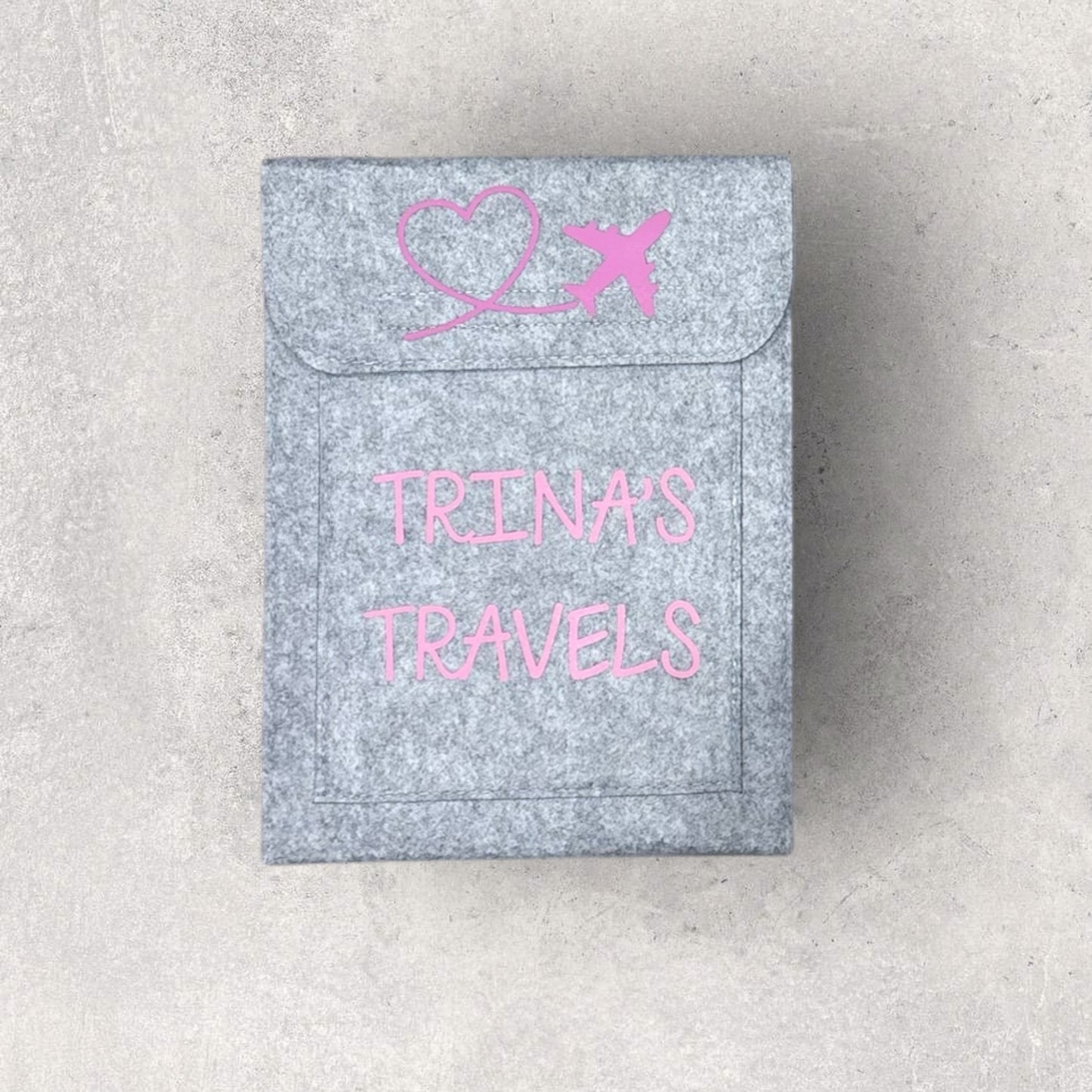 Personalised Travel Document Wallet