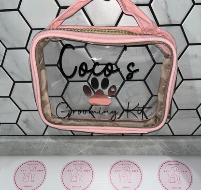 Personalised Vanity/Travel Bags - Pawsitively Purrfect