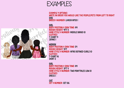 Custom Family Design | Personalised Pet Gifts For Humans