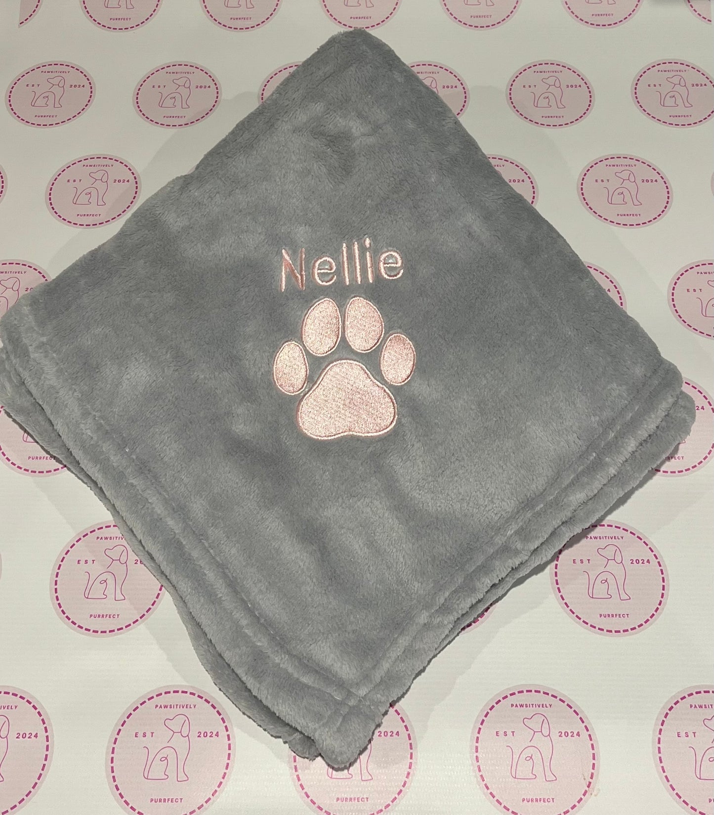 Personalised Pet Blankets - Pawsitively Purrfect