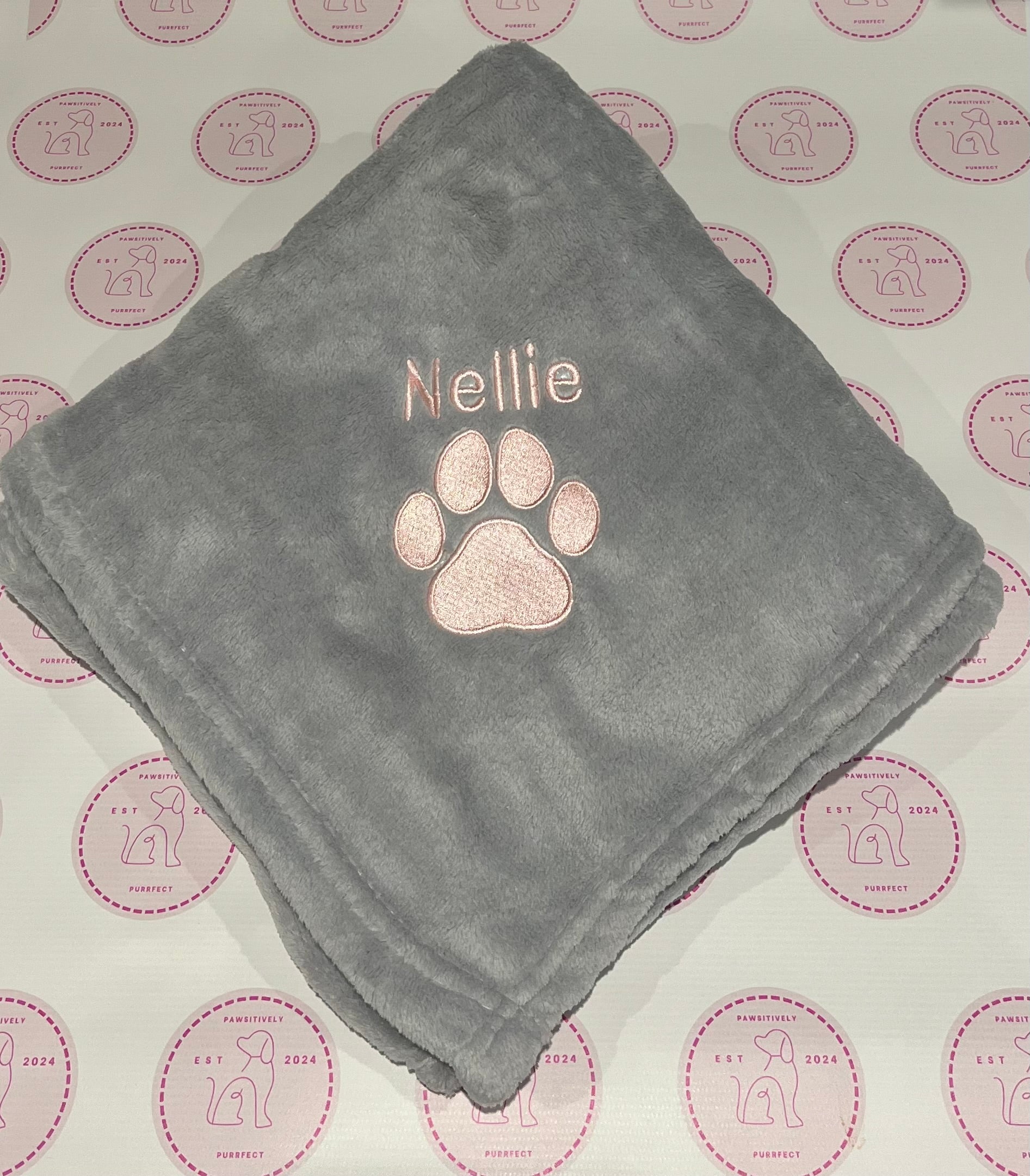 Personalised Pet Blankets - Pawsitively Purrfect