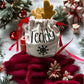 Personalised Christmas Reindeer Drawstring Bag | Perfect For Pets, Kids, Businesses