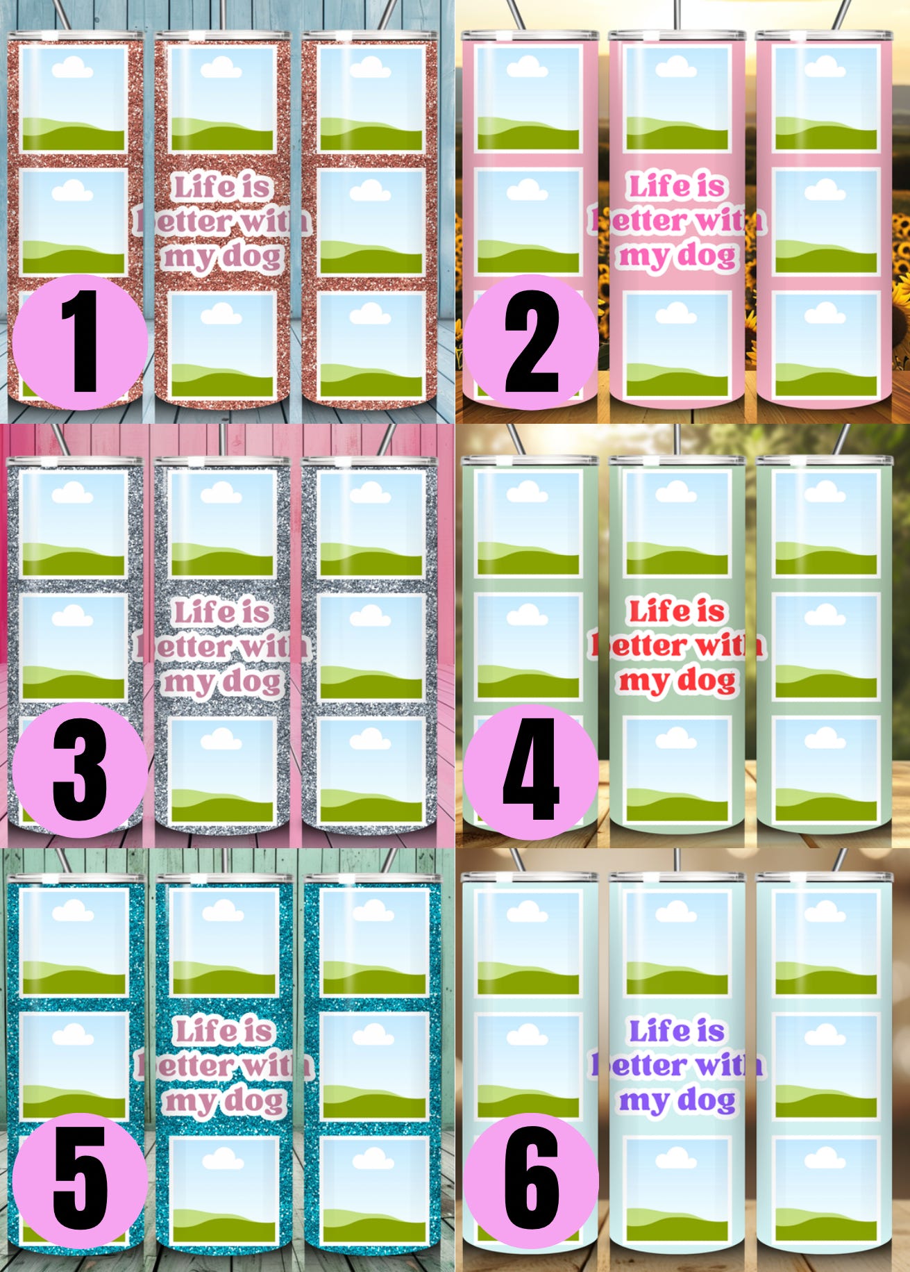 Personalised Thermal Stainless Steel Tumbler 20oz | Pet Gifts For Humans | Lots Of Options