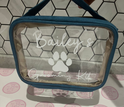 Personalised Vanity/Travel Bags - Pawsitively Purrfect
