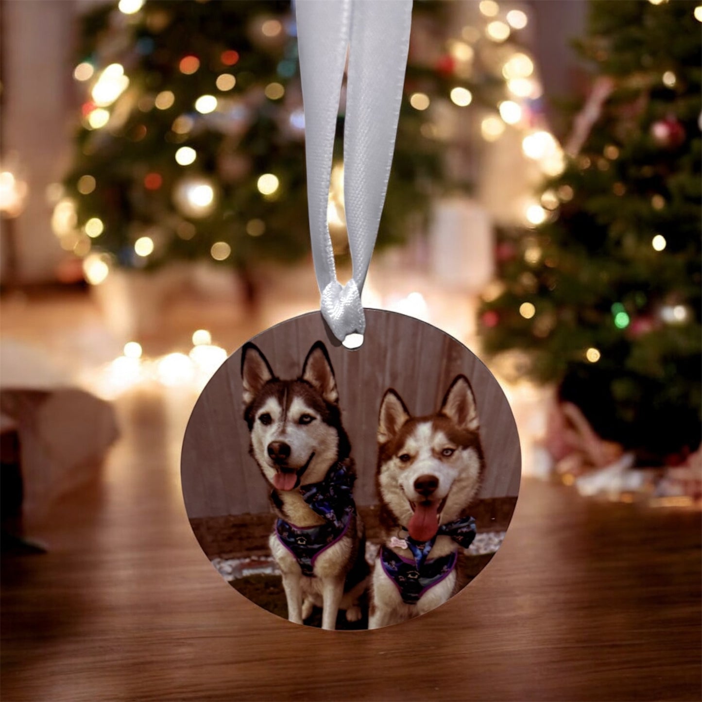 Personalised Christmas Pet Bauble Ornament