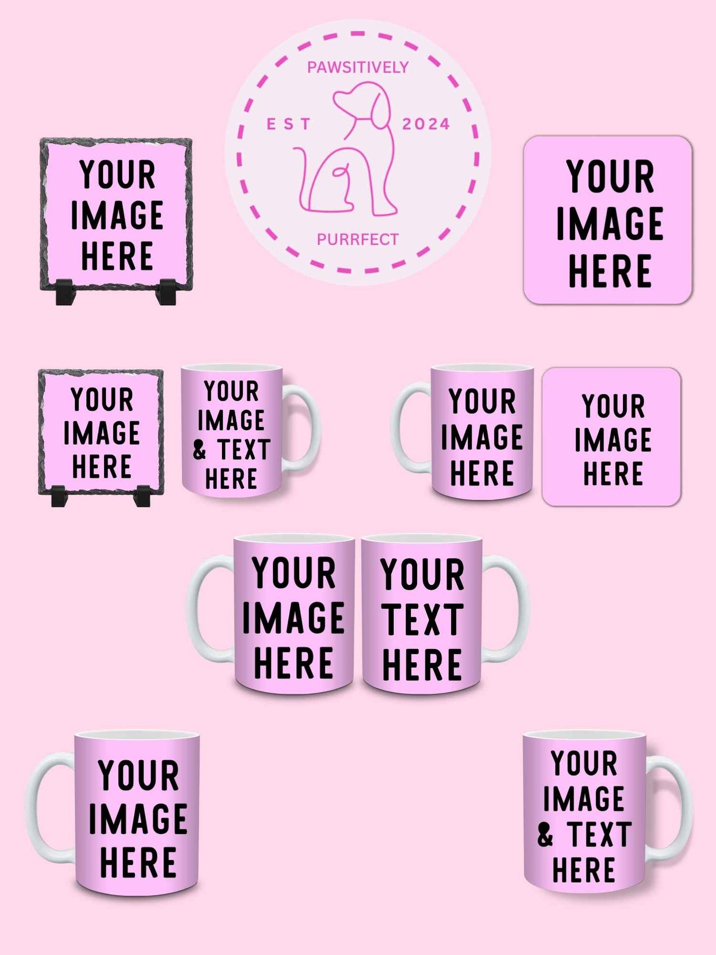 Personalised Pet Design Mug 11oz | Coaster | Mug 11oz & Coaster