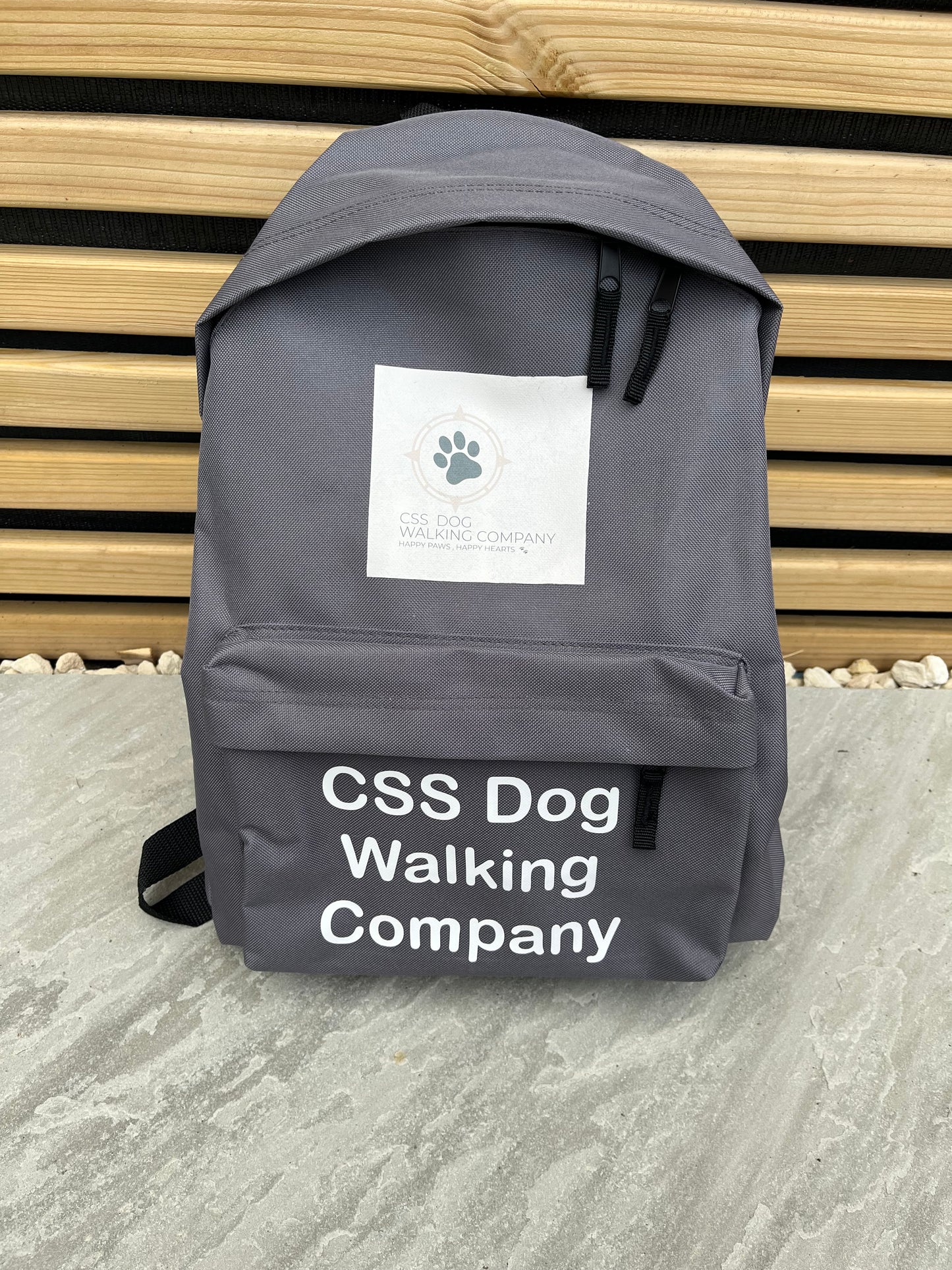 Personalised business backpack for pet professionals