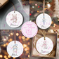 Personalised children's Christmas bauble