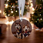 Personalised dog Christmas ornament for pet lovers