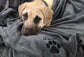 soft personalised pet fleece blanket for cosy cuddles
