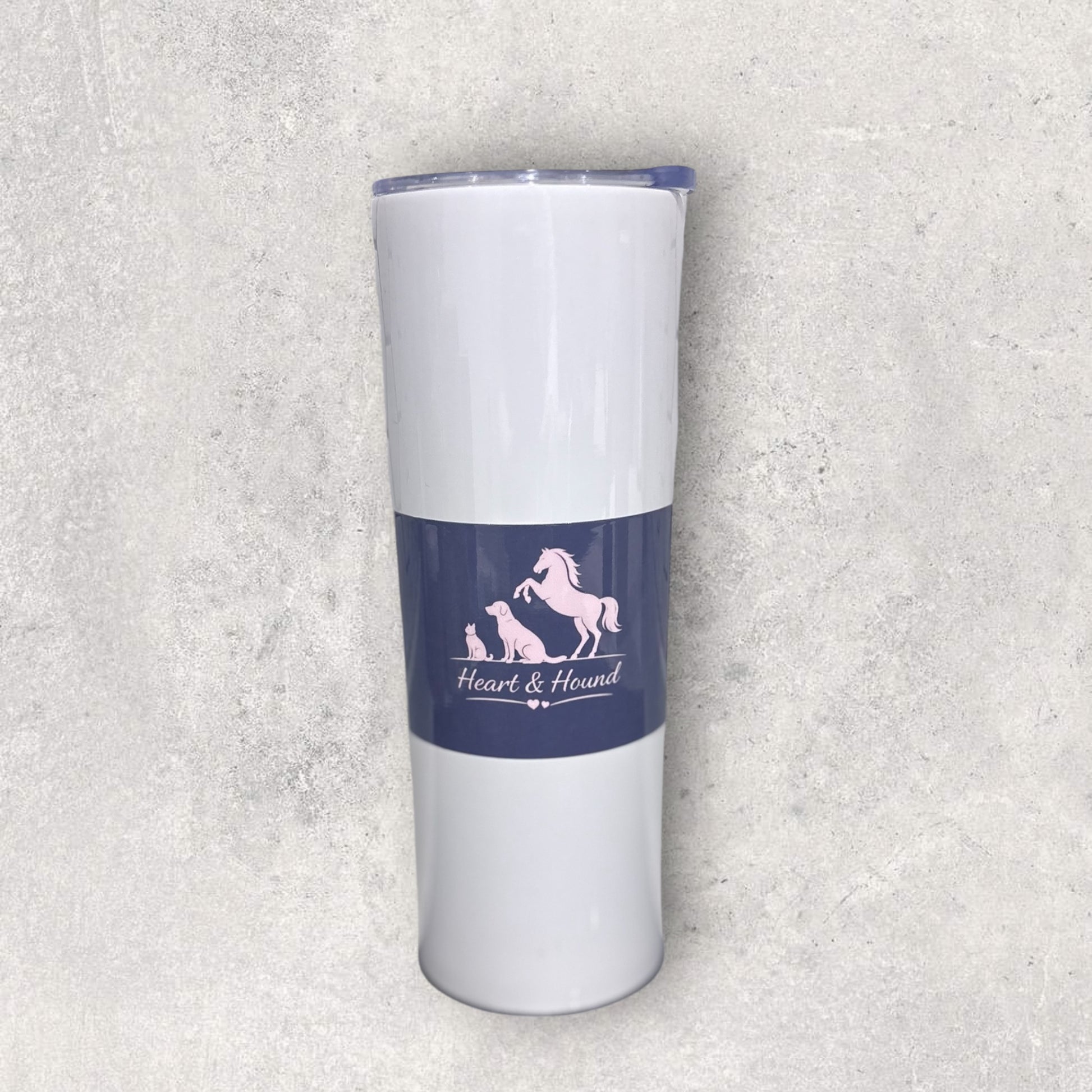 Personalised pet professional tumbler with custom business logo