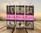 Personalised dog photo tumbler with pet image