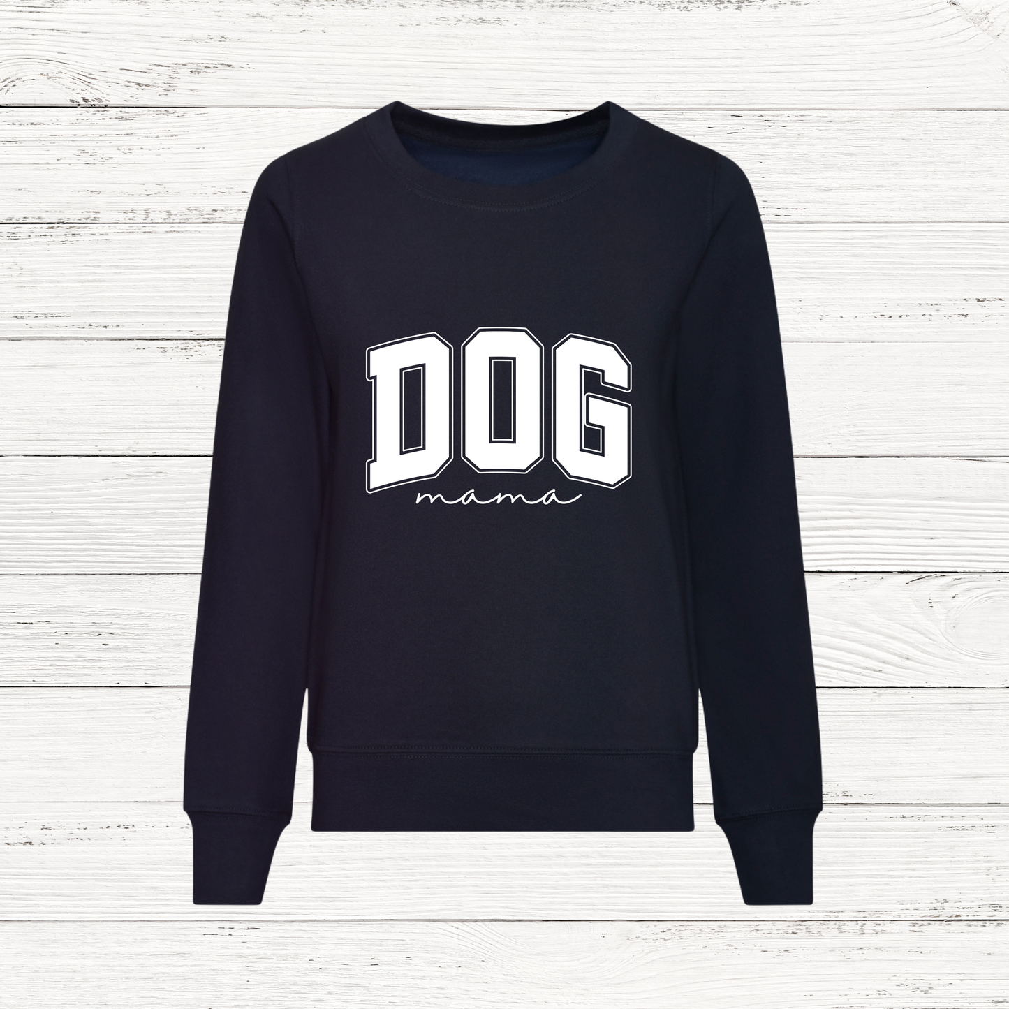 women's sweatshirt with Dog Mama design